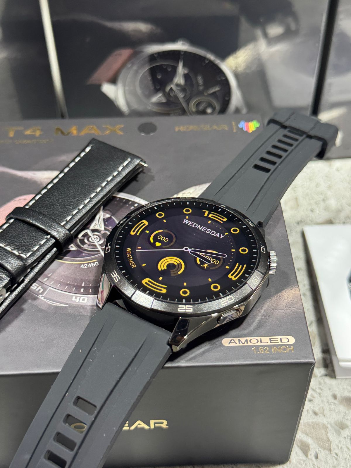 SMARTWATCH GT4 MAX + Dos correas